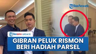 Ekspresi Rismon Sianipar Dipeluk Gibran hingga Diberi Parsel seusai Nyatakan Ijazah Jokowi Asli