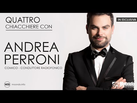 Nel salotto di Moondo "Quattro chiacchiere con" Andrea Perroni