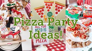 Pizza Party Ideas!!  DIY Decor, Treats, and Much More!! How To/DIY