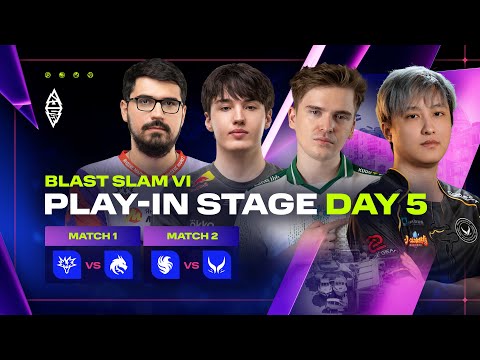BLAST Slam VI: Malta, Play-in Stage, Day 5 - Yandex vs Spirit, Falcons vs XG - Dota 2 LIVE