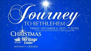 Christmas at Heritage Center 2015: Journey to Bethlehem