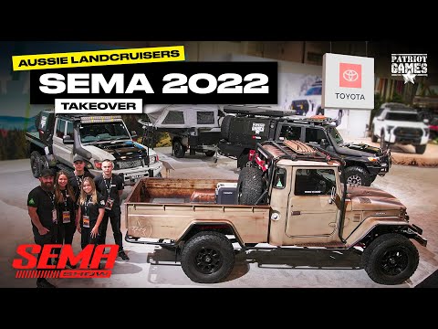 Visit SEMA 2022 Las Vegas - Australian Land Cruisers with Toyota USA