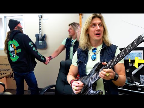 I Meet Zakk Wylde at Schecter and He Says This