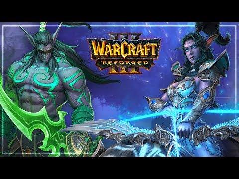 Tyrande, Malfurion & Illidan | All Night Elf Cutscenes - Warcraft 3 Reforged