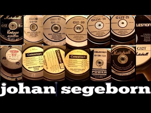 Comparing 13 Celestion Guitar Speakers Using the SAME RIFF