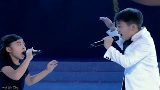 Jeffrey Li duets with Celine Tam again - You Raise Me Up -  Miss World 2017
