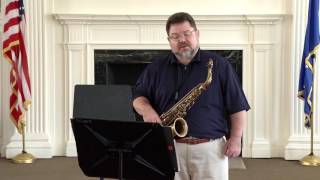CMEA 2016 Regional Audition Tutorial- Carl Knox, Saxophone (Classical)