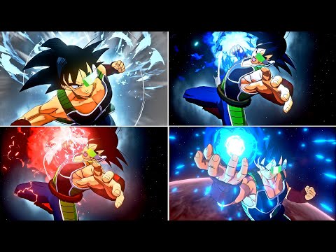 All Bardock Super Attacks! No Stun Break and Stun Break Animations - Dragon Ball Z Kakarot