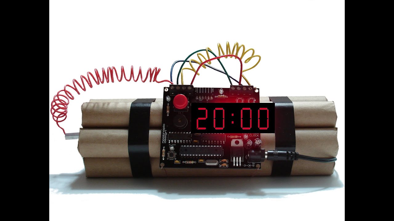 20 Minutes Countdown dynamite timer