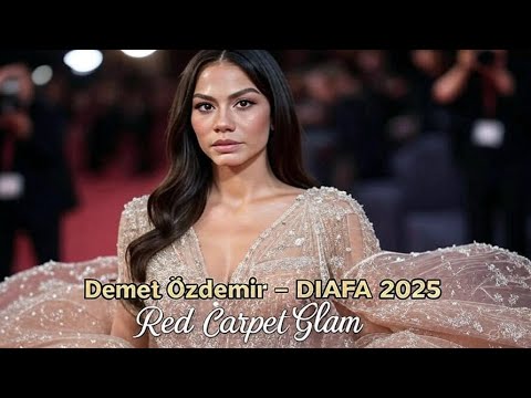 Demet Özdemir Sets the Red Carpet on Fire at DIAFA 2025