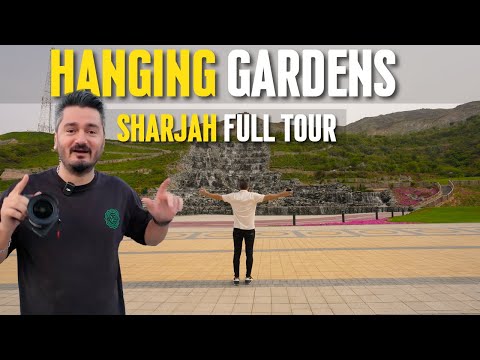 New attraction in UAE: Hanging Gardens in Sharjah !