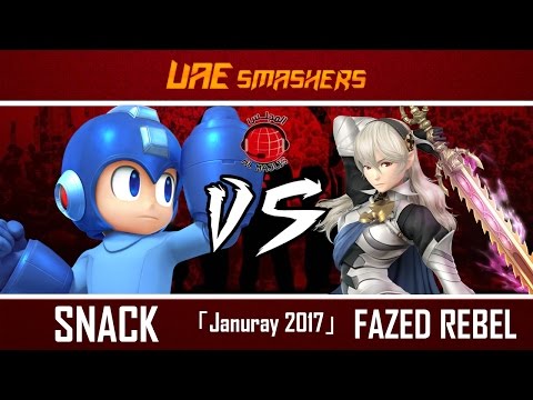 SSB4 Jan 2017: Snack (Mega Man) vs Fazed Rebel (Corrin) - WR5