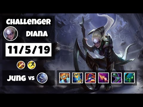 Diana Jungle S11 11.8 Challenger Replay (11/5/19) - EU
