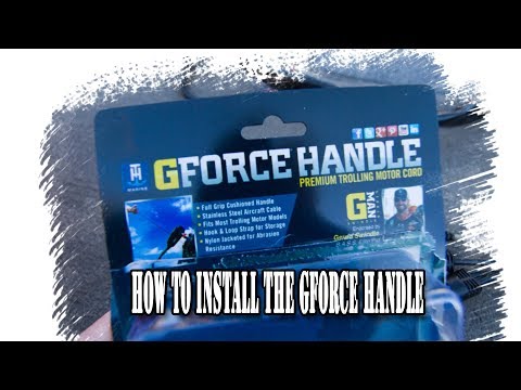 How to install TH Marine GForce Handle on a Minn Kota trolling motor