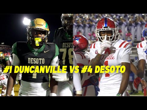 #1 Duncanville vs #4 Desoto 2024 GAME OF THE YEAR??