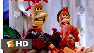 Chicken Run (2000) - The Pie Machine Scene (6/10) 