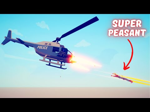 SUPER PEASANT vs EVERY UNIT - Totally Accurate Battle Simulator TABS