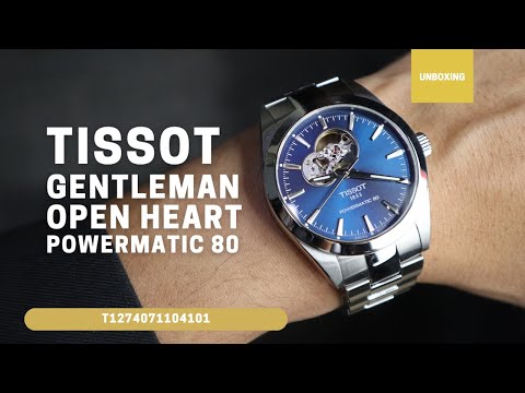 Tissot Gentleman Powermatic 80 Open Heart T1274071104101