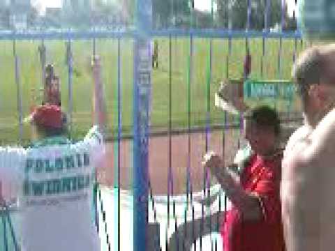 Polonia Świdnica- doping kibiców cz.2