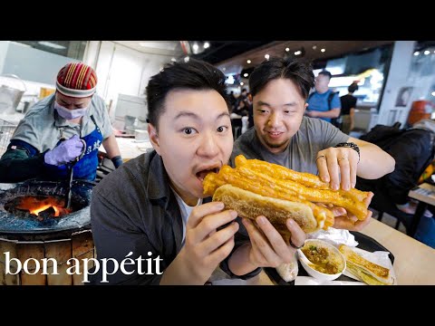 Taiwan's Most Iconic Breakfast Spot Serves 1000 People an Hour | Street Eats | Bon Appétit