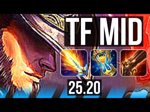 TWISTED FATE vs GALIO (MID) | 4k comeback, 11/3/18, 35k DMG, Godlike | NA Challenger | 25.20