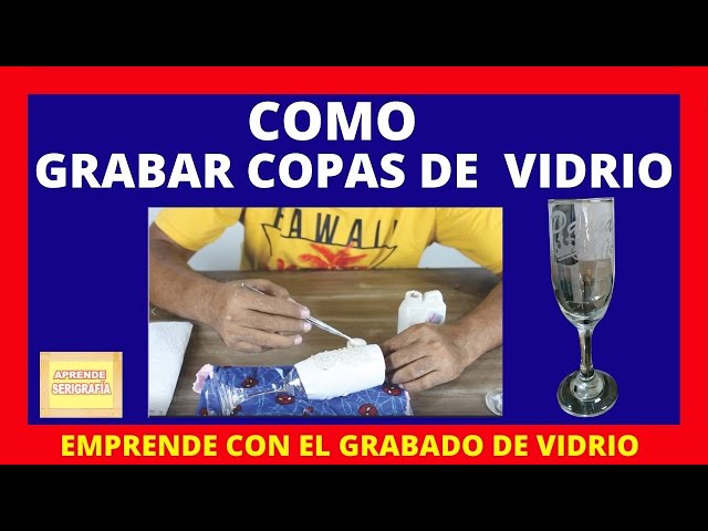 Vídeo relacionado con Curia Grabador Copa para comunión personalizada, copa cristal grabada con el texto que indiques. Copa caliz