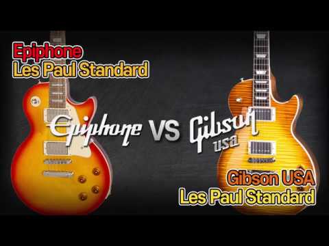[Music Force] Epiphone Les Paul Standard VS Gibson USA Les Paul Standard Demo