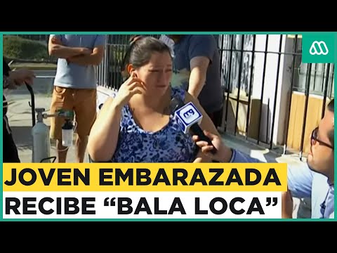Joven embarazada víctima de "bala loca": Dramático hecho en Pedro Aguirre Cerda