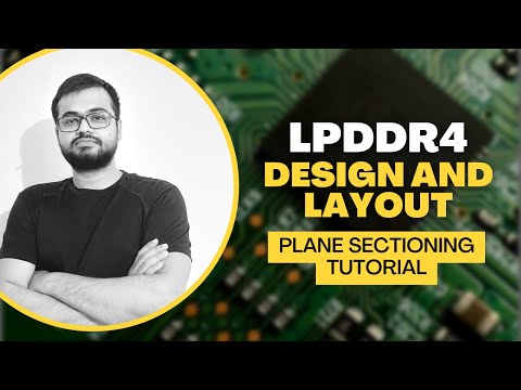 LPDDR4 PCB Design and Layout Tutorial - Power Planes Sectioning