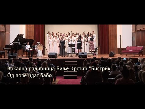 Vokalna radionica Bistrik - Od pole idat babo (live)