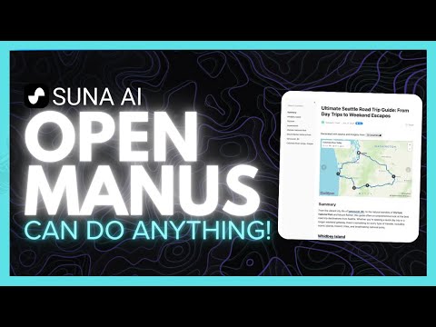 Suna: FULLY FREE Manus Alternative with UI! Generalist AI Agent! (Opensource)