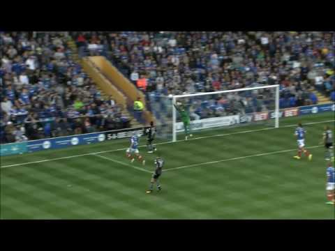 Triple Save From David Forde: Portmouth Vs Colchester