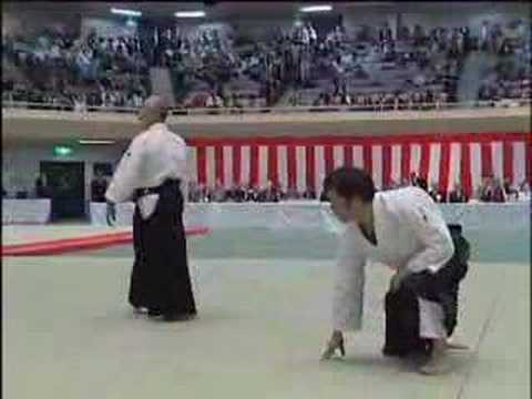 Aikido Seichiro Endo Shihan at 44th All Aikido demonstration