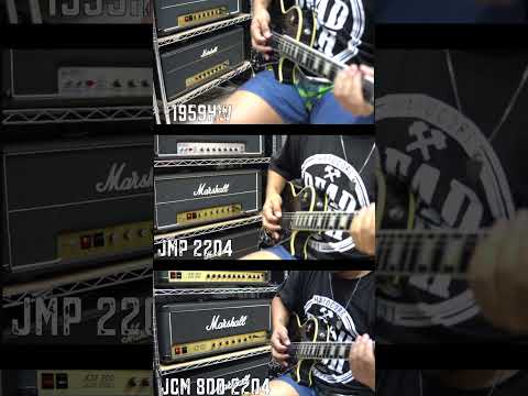 Marshall 1959HW x JMP 2204 x JCM 800 2204