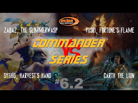 Carth vs. Sythis vs. Yusri vs. Zabaz - Commander Series 6 - SpielRaum [DE] | Multiplayer (Teil 2)