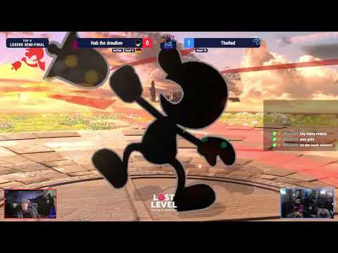 Lost Level Smash 4 - Losers Semi TheRed (Snake) vs noah?! (Joker, GnW) Smash Ultimate - SSBU
