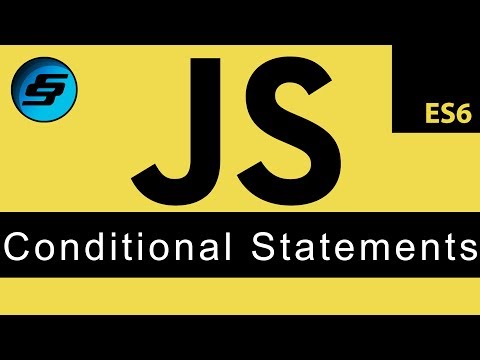 Conditional Statements JavaScript Programming