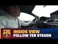 [BEHIND THE SCENES] Inside view with Ter Stegen on the day he signs his contract renewal with Barça
