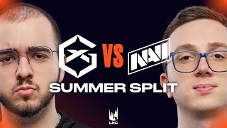 GIANTX vs NAVI, ABSOLUTE CINEMA (LEC Summer Split 2026)