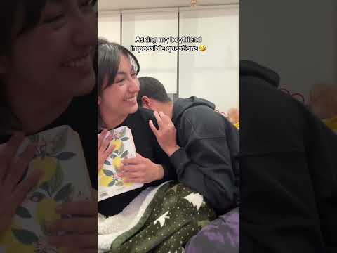 Asking My Boyfriend Impossible Questions 😂😂