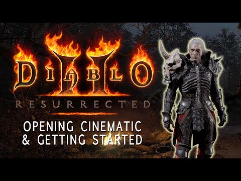 Diablo 2 Resurrected - E1 - Opening Cinematic & Getting Started