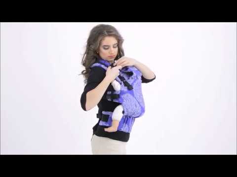 Инструкция к эрго-рюкзаку Diva: использование капюшона/подголовника