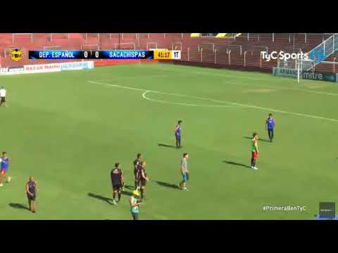 Dep Español 0 Sacachispas 0 (Suspendido por incidentes)