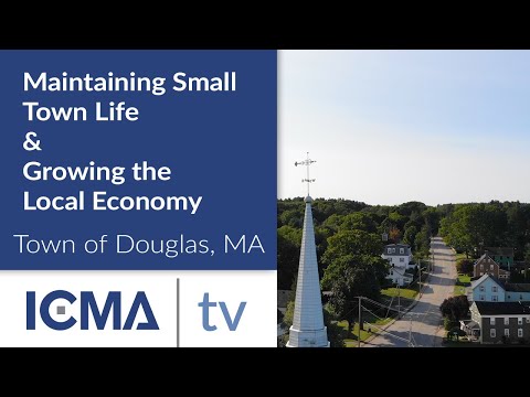 Douglas, MA: Kleinstadtleben erhalten und lokale Wirtschaft stärken