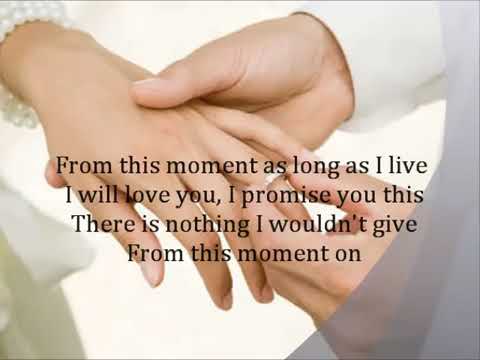 From this moment on by shania twain lyrics