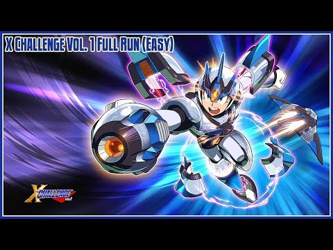 Mega Man X Legacy Collection - X Challenge Vol. 1 Full Run (Easy)