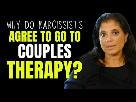 Why do narcissists agree to go to therapy?