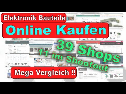 Electronic Components Shop Comparison 2024