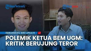 Sosok Tiyo Ardianto, Ketua BEM UGM di Balik Mosi Tidak Percaya Rektor dan Polemik Surati UNICEF