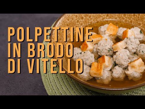 Polpettine in brodo | Ricetta facile | Chef Deg